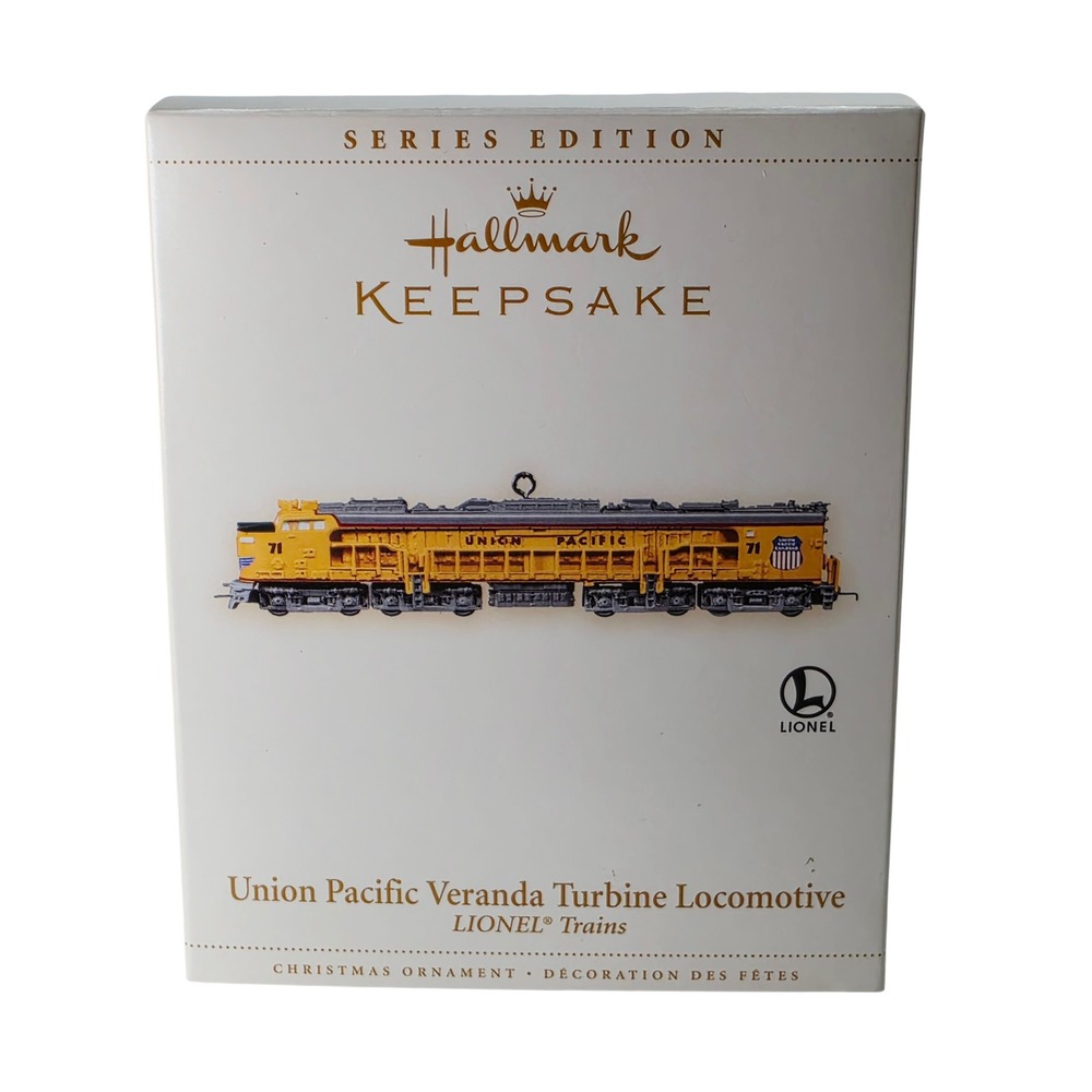Hallmark Keepsake 2006 Lionel Union Pacific Veranda Turbine Locomotive Ornament